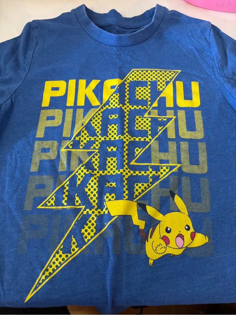 Boys - 5 Pokemon short sleeve t-shirts - H&M (different characters)